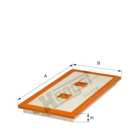 Hengst Air Filter, E1040L E1040L